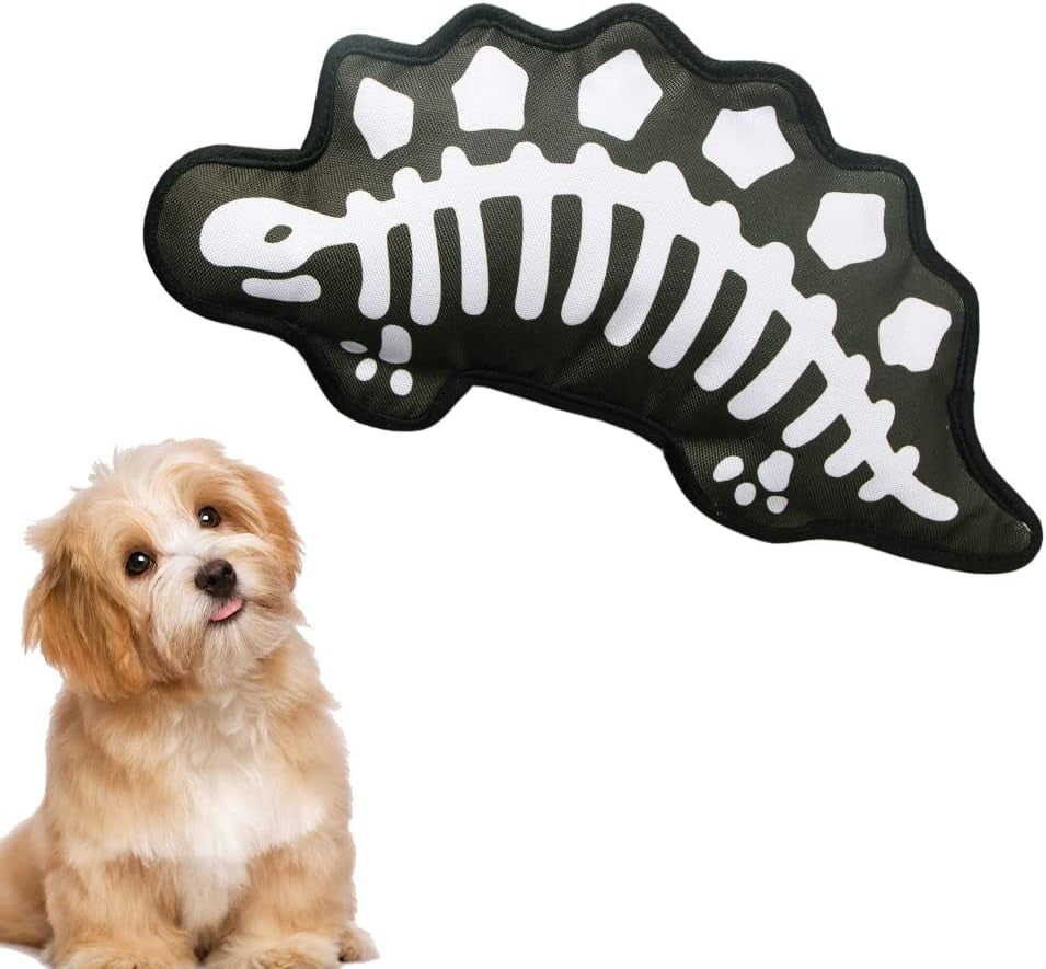 Small Squeaky Dog Toys, Cute Animal Puppy Furry Toys Soft Plush Little Medium Dog Chew Toy Durable Stuffed Toys for Pet, Brown